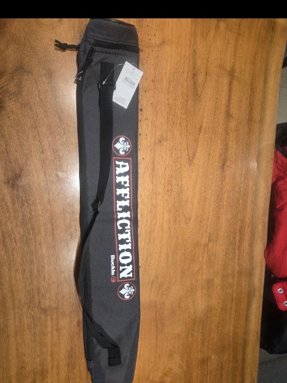Affliction Buckle Insulated 6 Can Cooler Beer Shoulder Sling Carry Case Nwt
